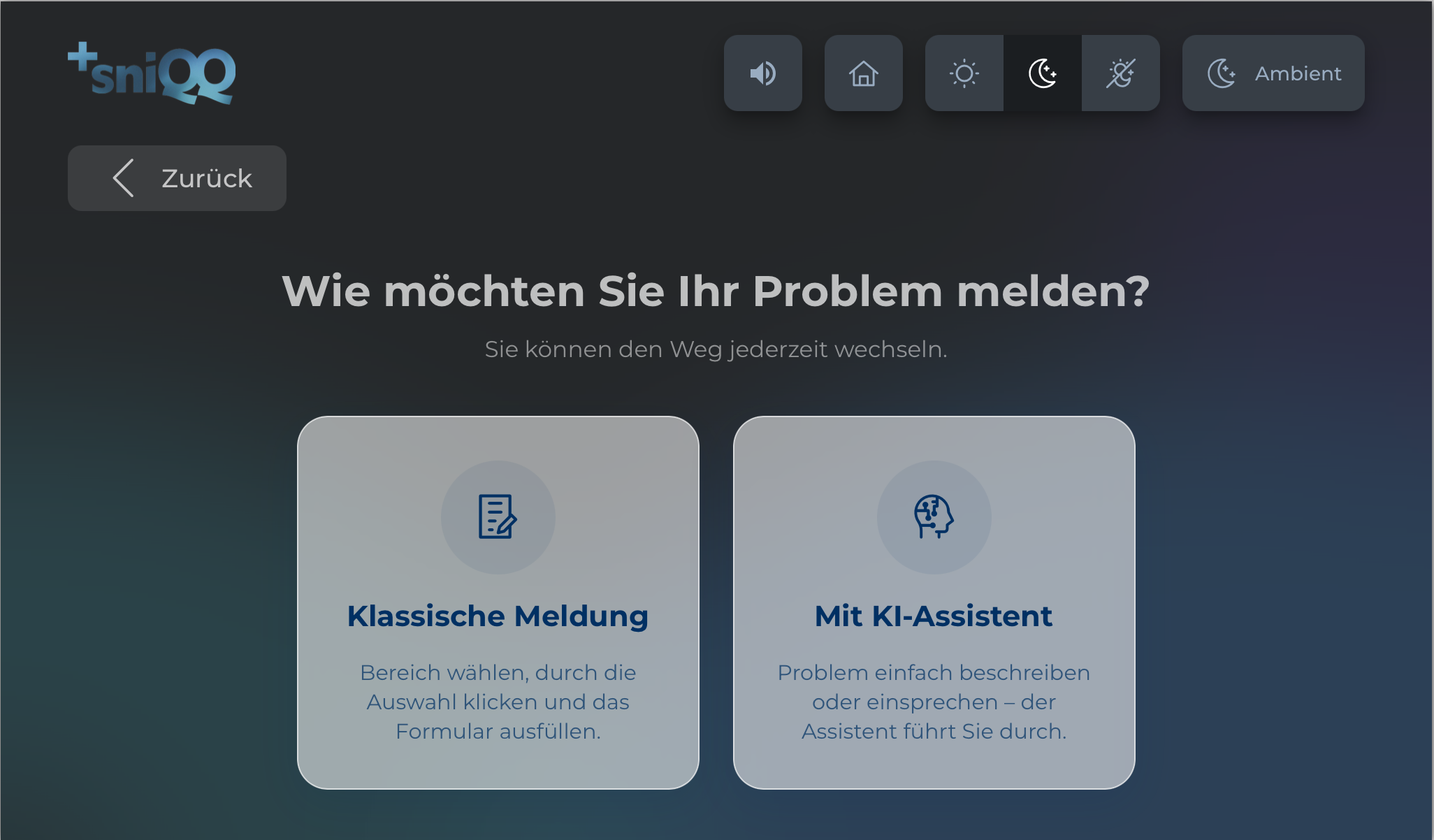 Klassisch + KI dunkel