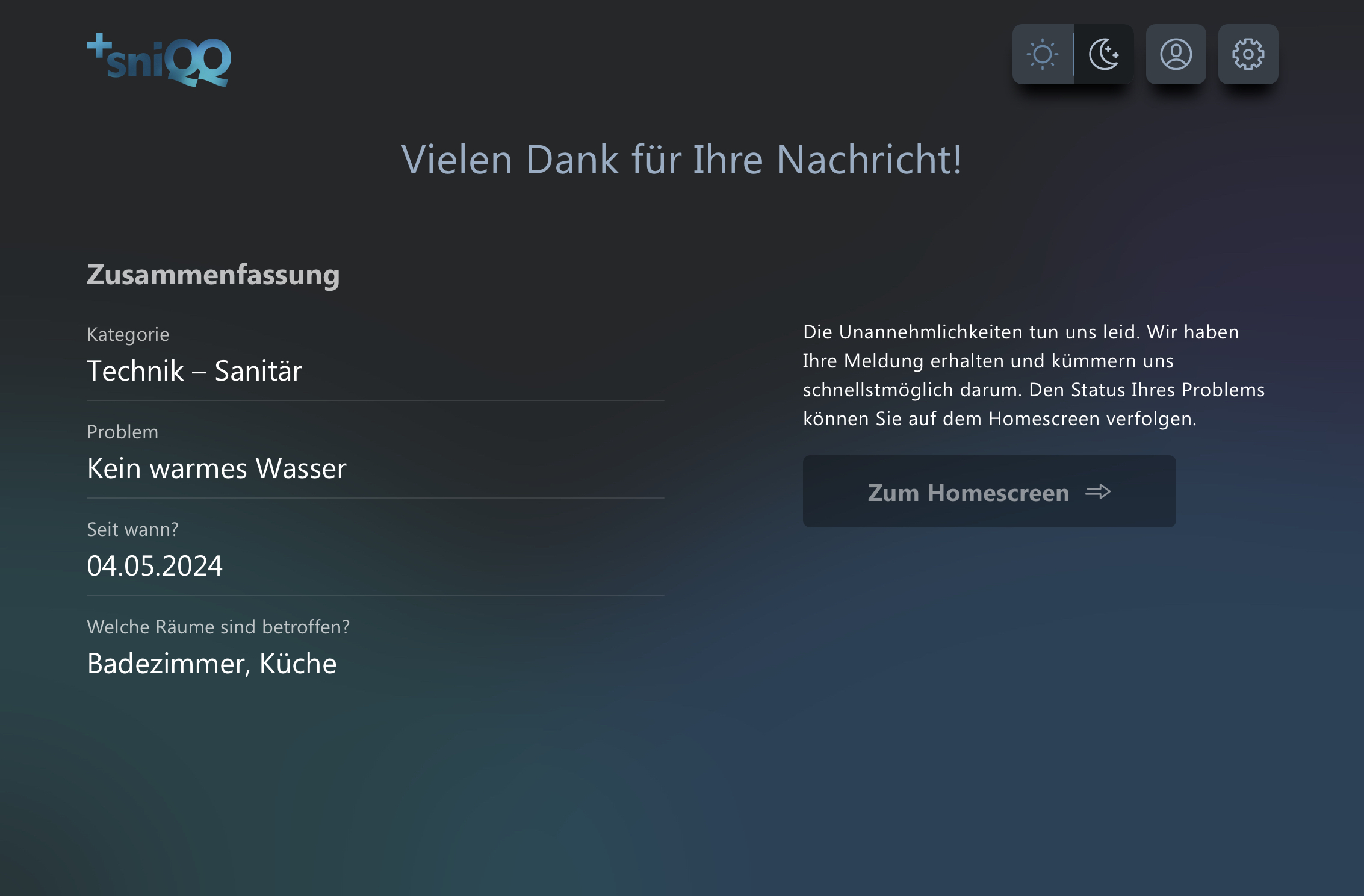 Detail dunkel