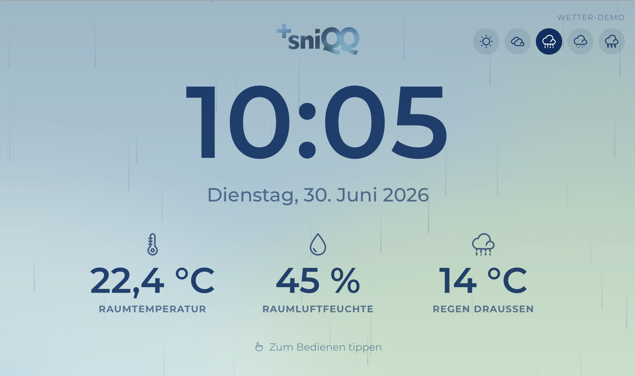 Ambiente Regen hell